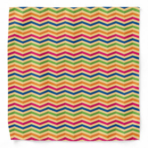 Background with stripes in retro bandana