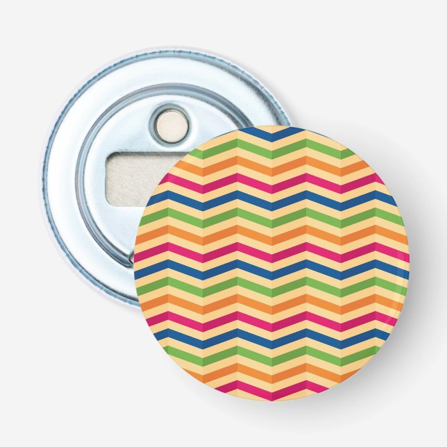 Background with stripes in retro bottle opener (Front)