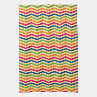 Background with stripes in retro towel