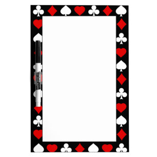 Background with suits dry erase board