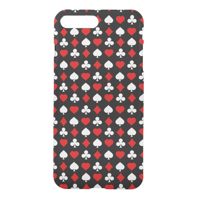Background with suits uncommon iPhone case (Back)