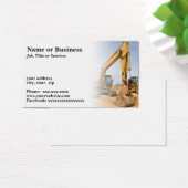 backhoe construction equipment (Desk)