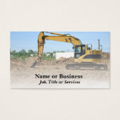 backhoe construction equipment (Front)