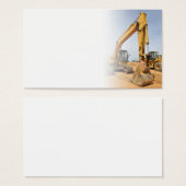 backhoe construction equipment (Front & Back)