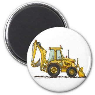Backhoe Digger Loader Construction Magnets