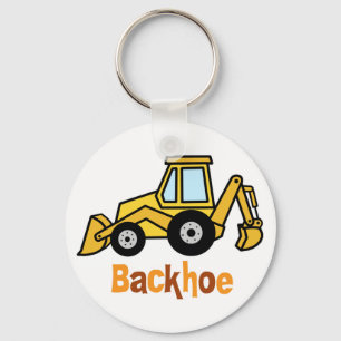 Backhoe Keychain