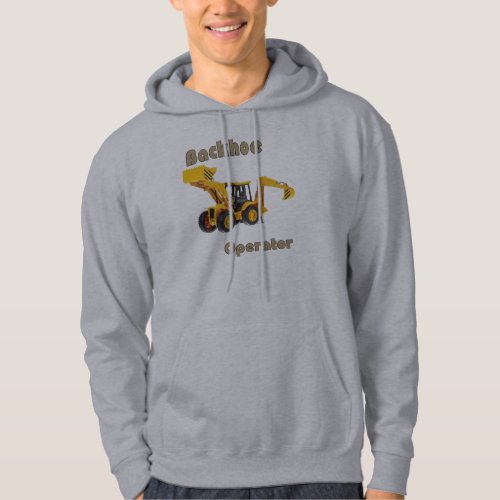 Backhoe operator hoodie