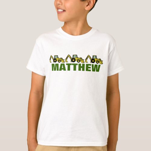 Backhoes for Matthew T_Shirt