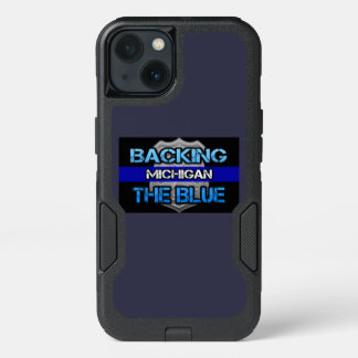 Backing the Blue Michigan Otterbox Case