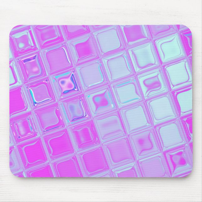 Backlit Glow Glass Mouse Pad (Front)
