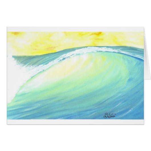 backlit wave cards (Front Horizontal)