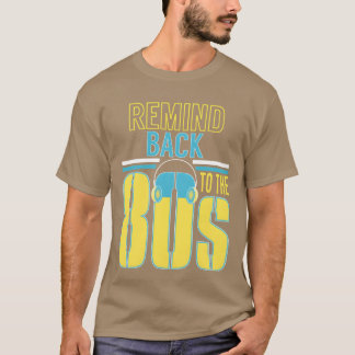 Backohe 80s Retro Walkman boy T-Shirt