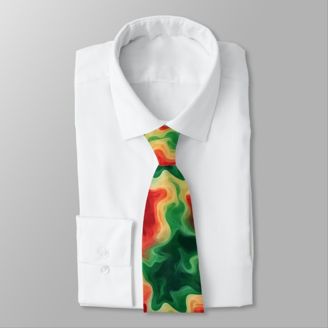 Backoria - Christmas pattern Wallpaper (27/28) Neck Tie (Tied)