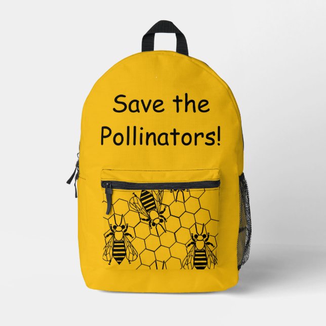 Backpack (ao) - Save the Bees (Front)