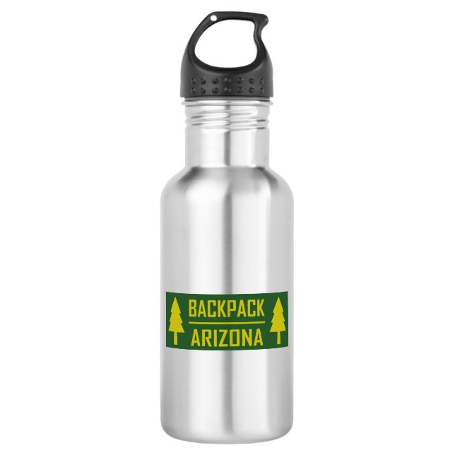 Backpack Arizona Stainless Steel Water Bottle (Front)
