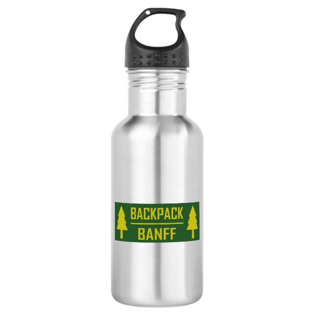 Backpack Banff Stainless Steel Water Bottle (Front)