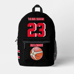 Backpack basketball sports Senior Night to school