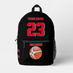 Backpack basketball sports Senior Night to school