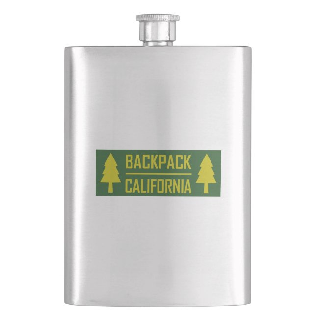 Backpack California Flask (Front)
