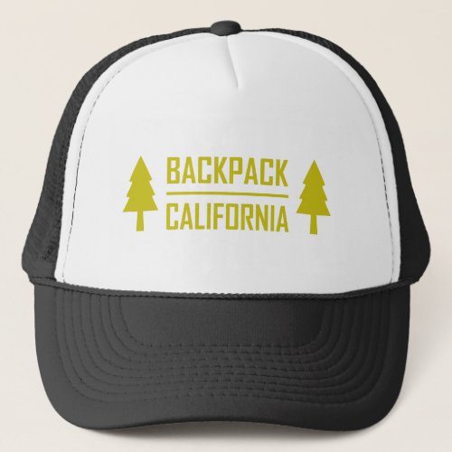 Backpack California Trucker Hat