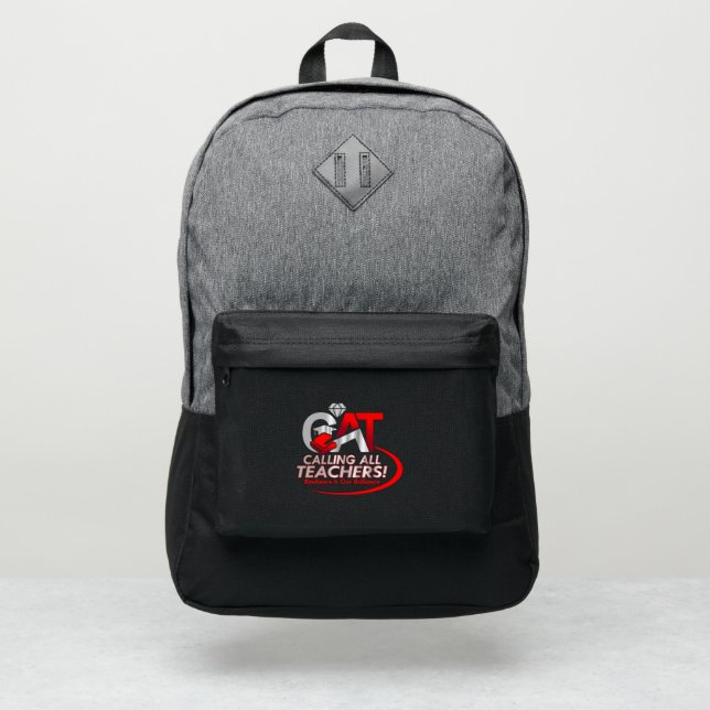 Backpack Calling All Teachers Logo (Front)