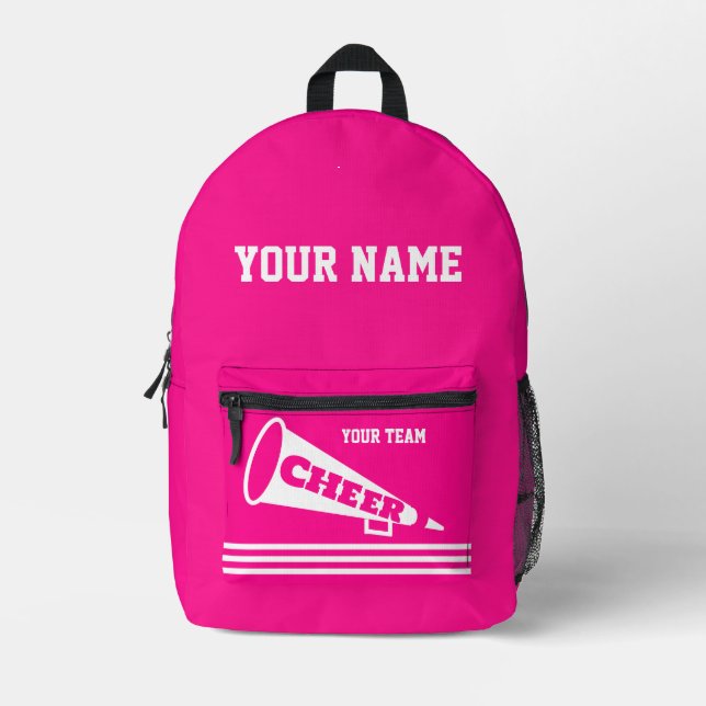  Backpack cheer team Cheerleader Personalized her (Front)