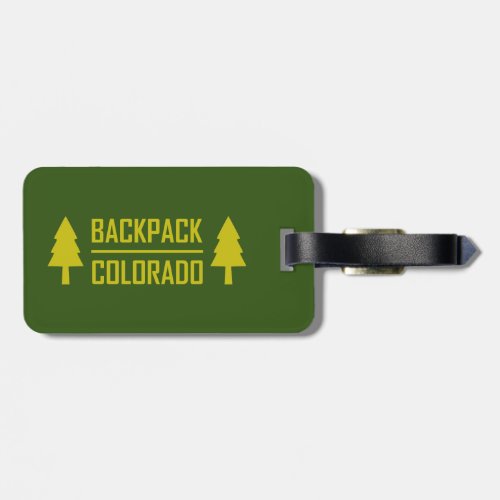 Backpack Colorado Luggage Tag