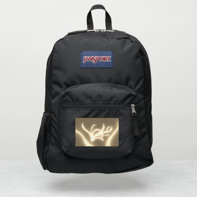 Backpack digital drawing flowers blooming  (Front)