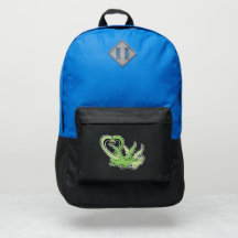 Backpack Dragons Tail of Heart