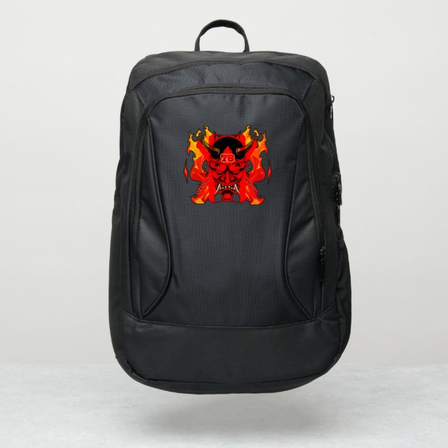 Backpack Evil Samurai  (Front)