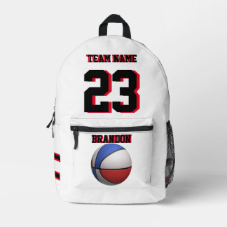 Backpack kids boys basketball sports Senior Night
