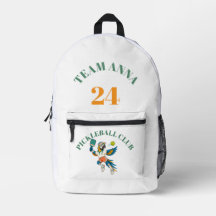 Backpack Kids Retro Pickleball Club - Personalized