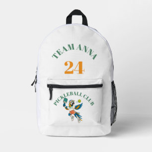 Backpack Kids Retro Pickleball Club - Personalized