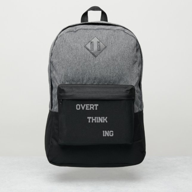 Backpack | Minimalist - Overthinking (Front)