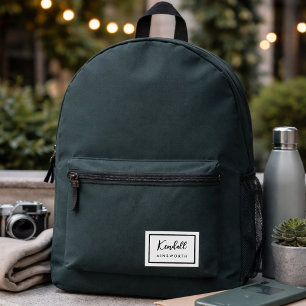 Backpack Personalized Campus Style Name Bag Gift