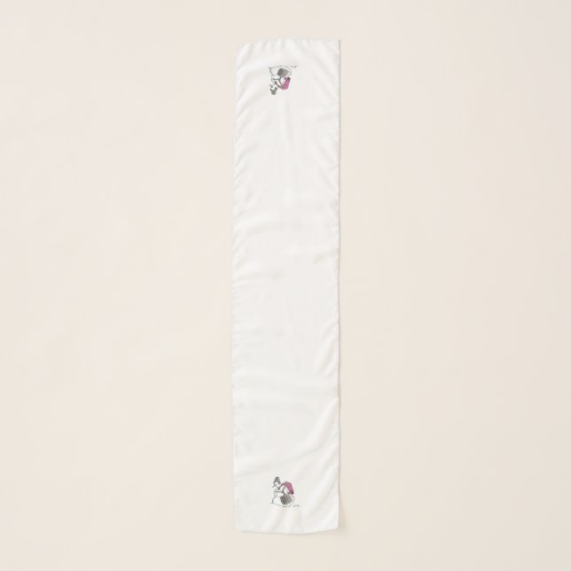 Backpack Snowman long scarf (Front)