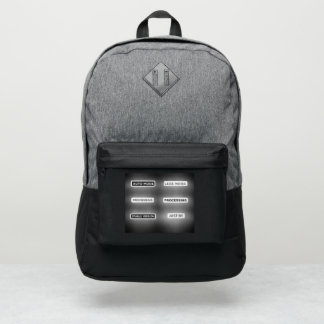 Backpack Tech System Status Humor Design