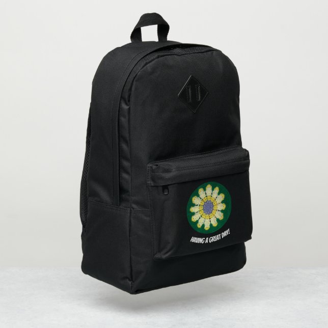 Backpack - Upbeat Daisy (Left Corner)
