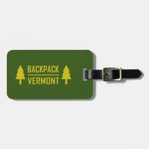 Backpack Vermont Luggage Tag