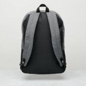 Backpack with Monogram (Back)