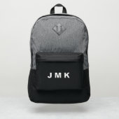 Backpack with Monogram (Front)