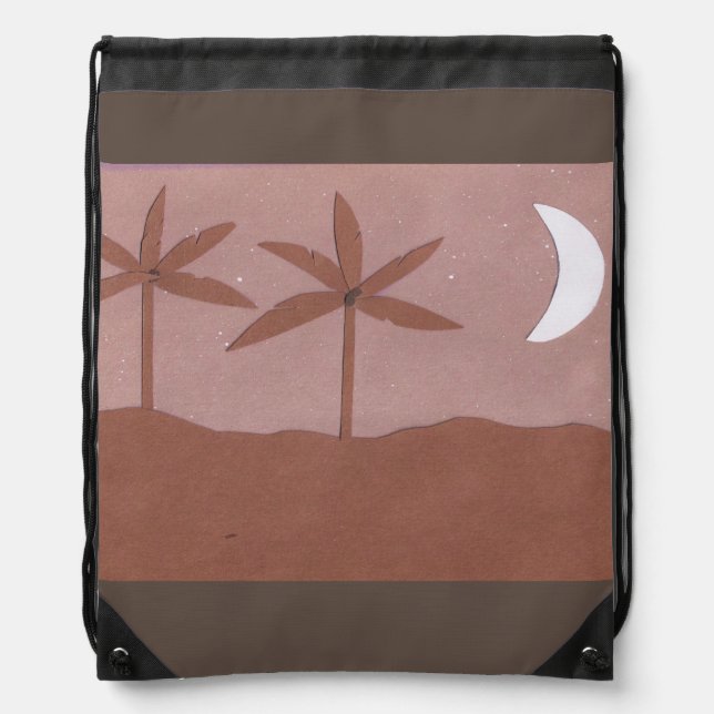 Backpack with the Moon and Stars (Front)