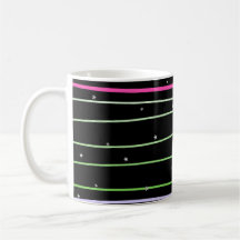 Backpack with wavy line stars