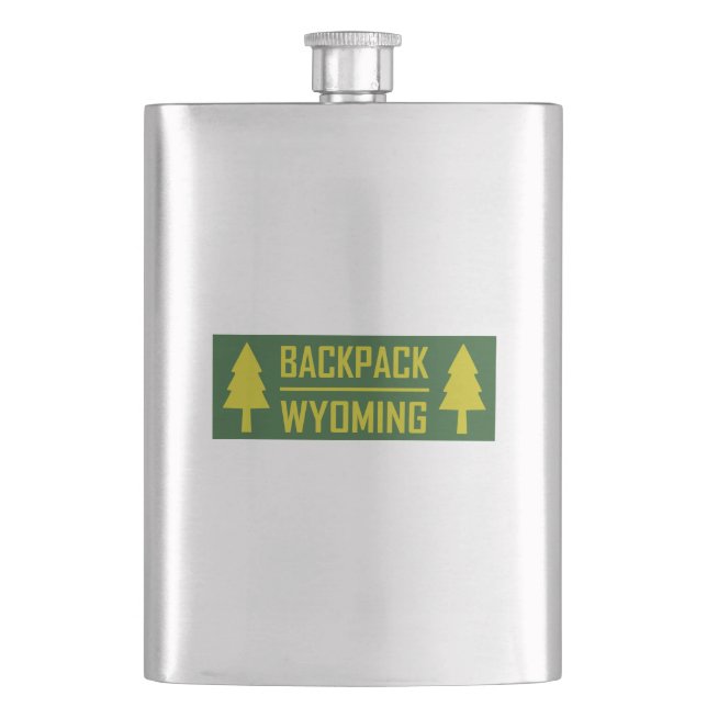 Backpack Wyoming Flask (Front)