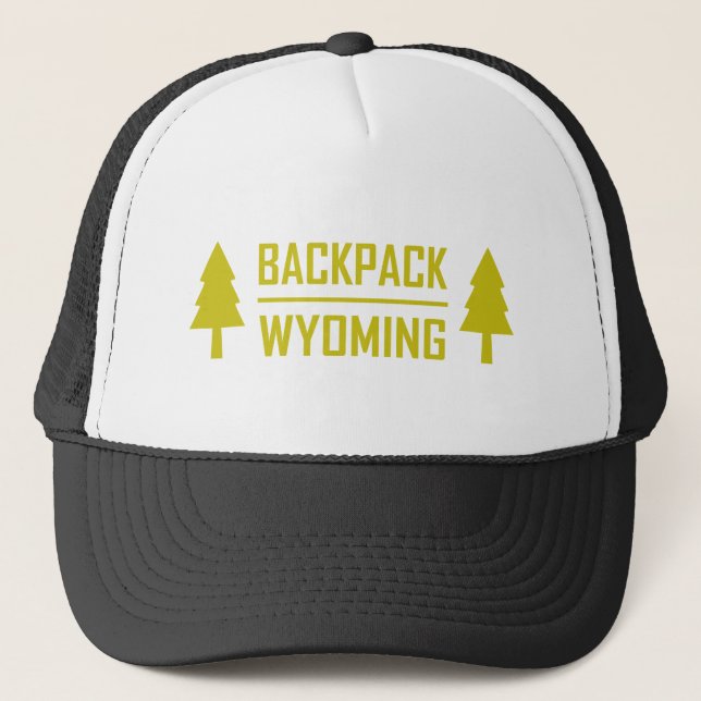 Backpack Wyoming Trucker Hat (Front)