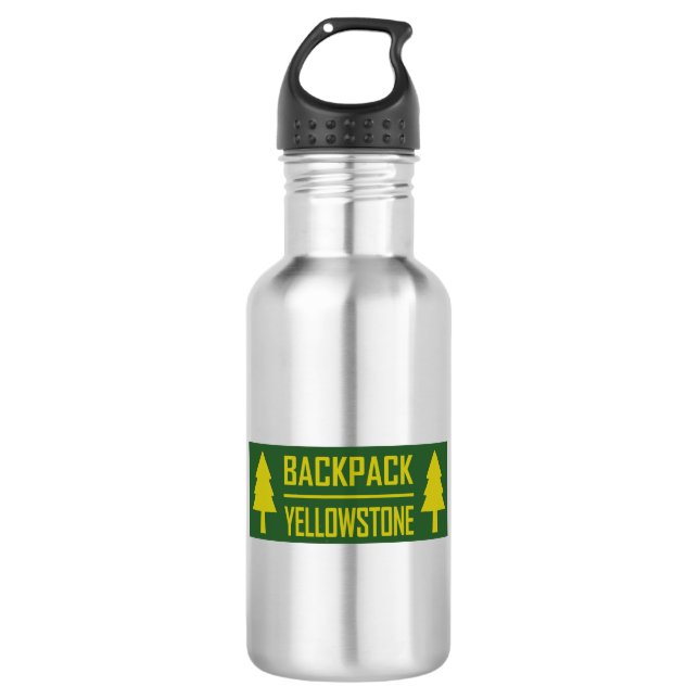 Backpack Yellowstone Stainless Steel Water Bottle (Front)