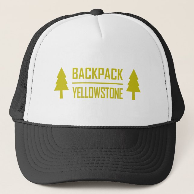 Backpack Yellowstone Trucker Hat (Front)