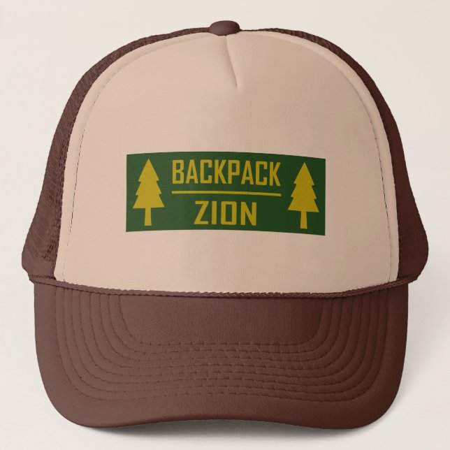 Backpack Zion Trucker Hat (Front)