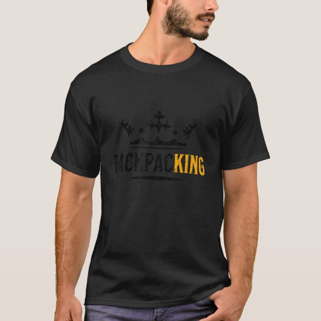 BackpacKing Backpacking Gear Backpacker Backpack T T-Shirt (Front)
