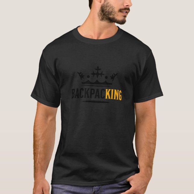 BackpacKing Backpacking Gear Backpacker Backpack T T-Shirt (Front)